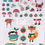 Thumbnail: TJM Ltd - Sleigh Bells Festive Stickers
