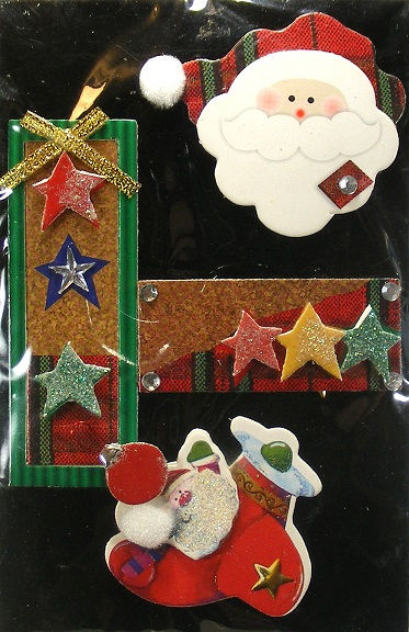 GCS Embellishments - Santa & Aeroplane.