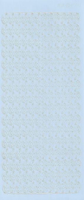 JEJE - Peel Off Sticker Sheet (Pale Blue)
