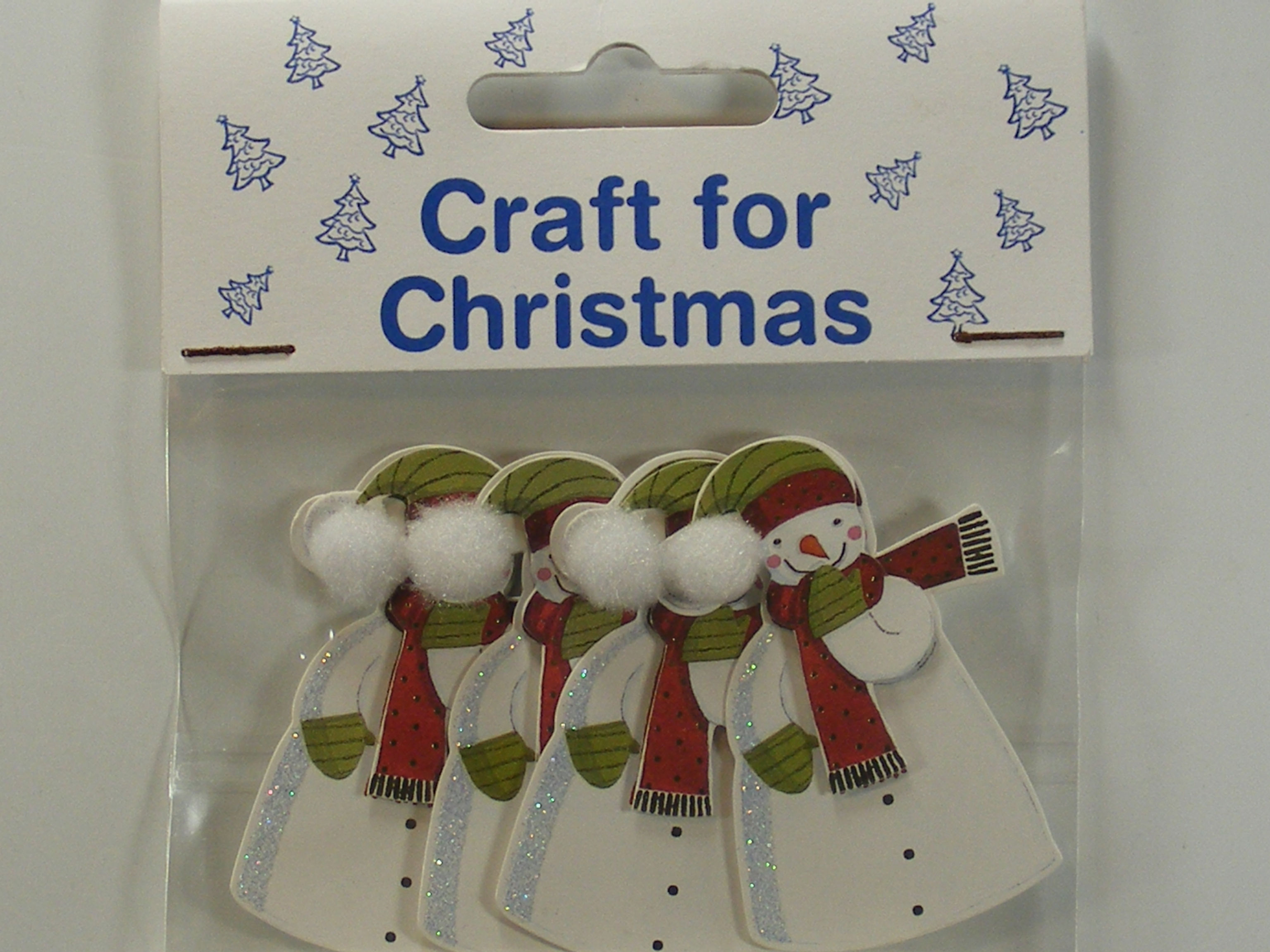 Craft For Christmas - Snowman Toppers (4pk)