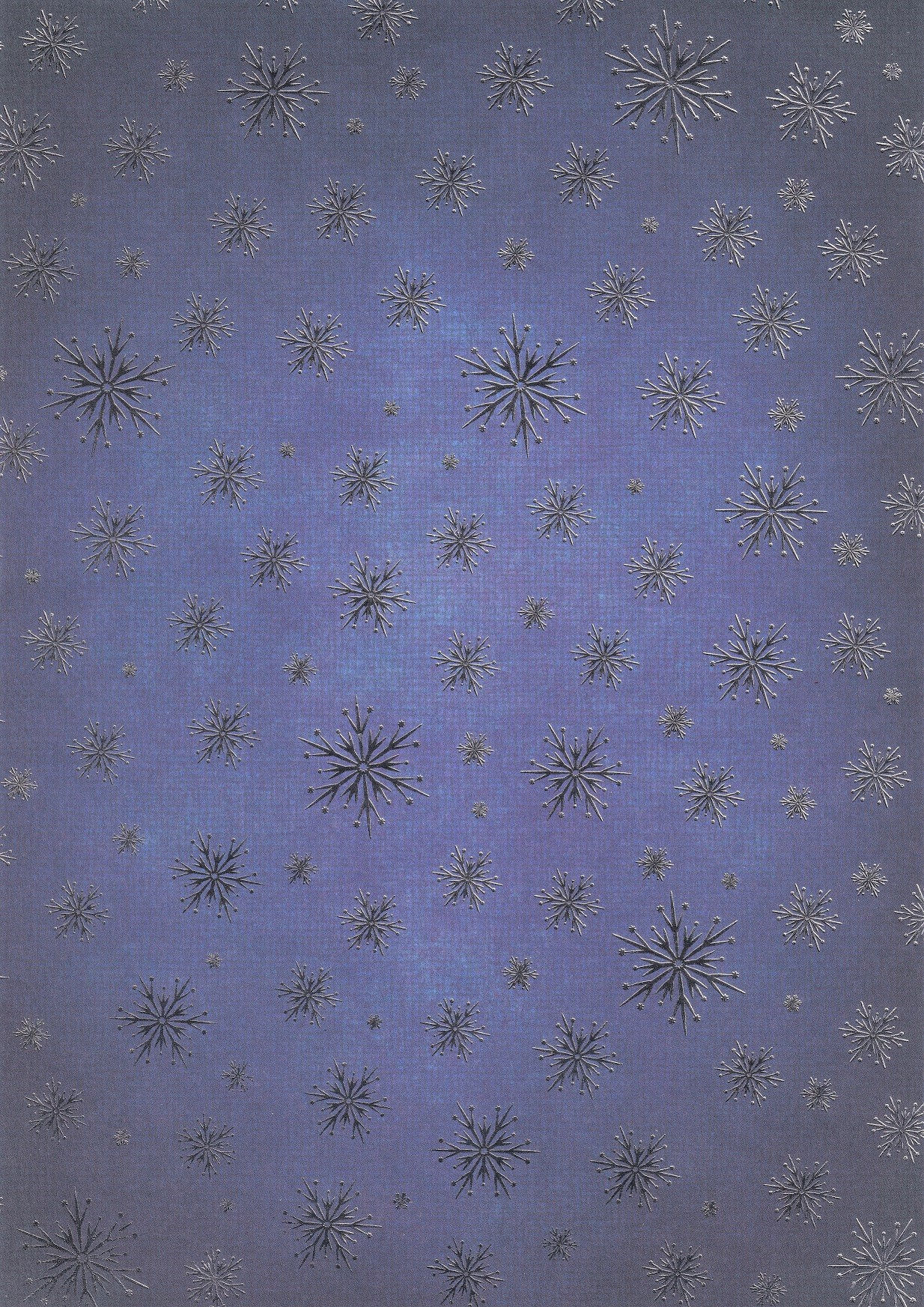 Kanban - Icy Snowflakes Background Card