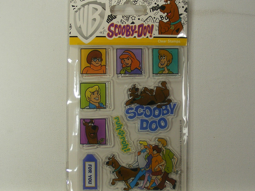 Warner Brothers - Scooby-Doo Acrylic Stamps