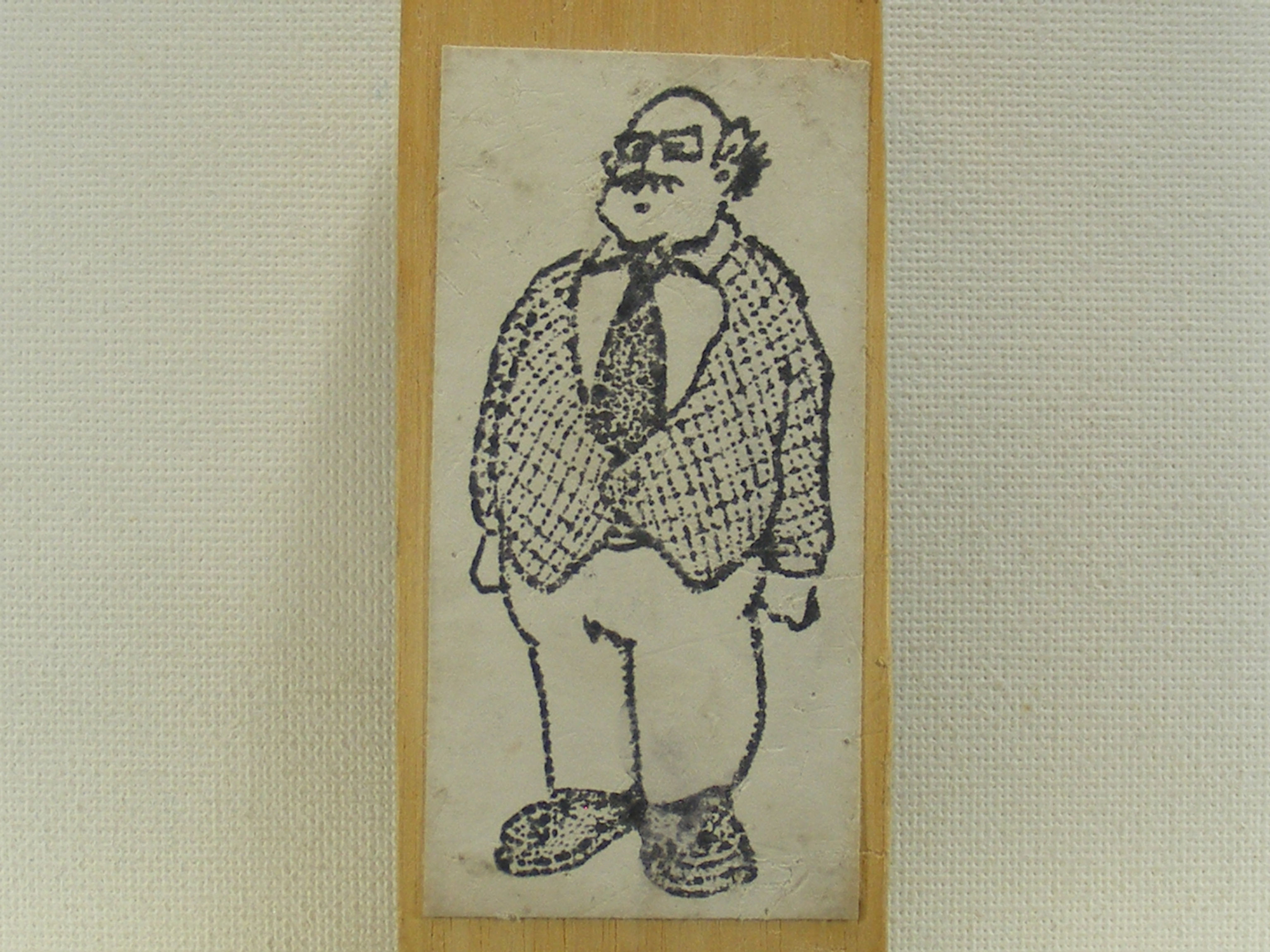 Unbranded - Elderly Man Rubber Stamp