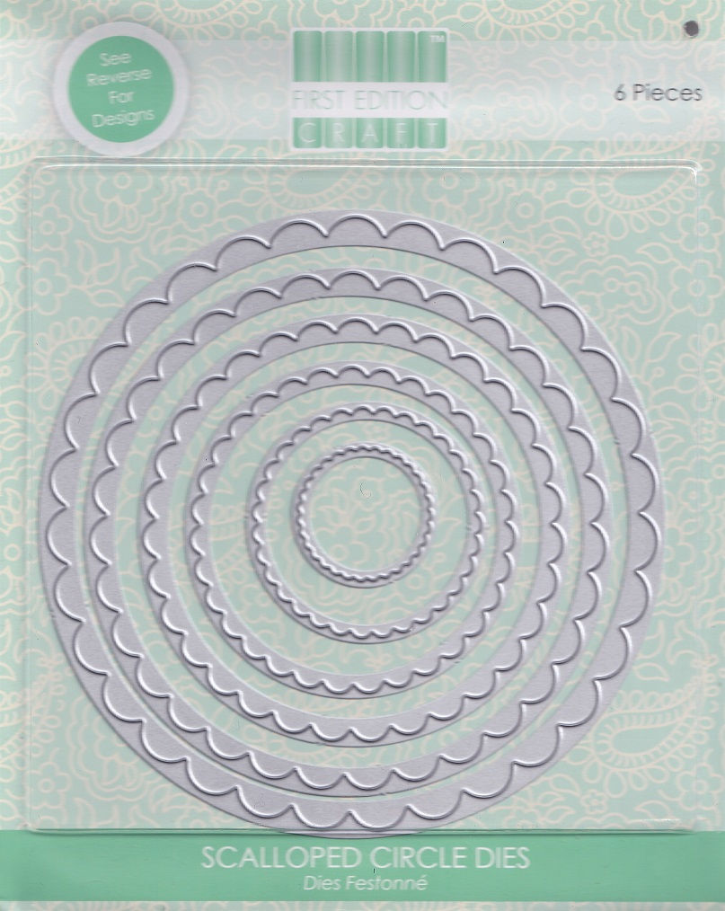 First Edition - Scalloped Circle Dies
