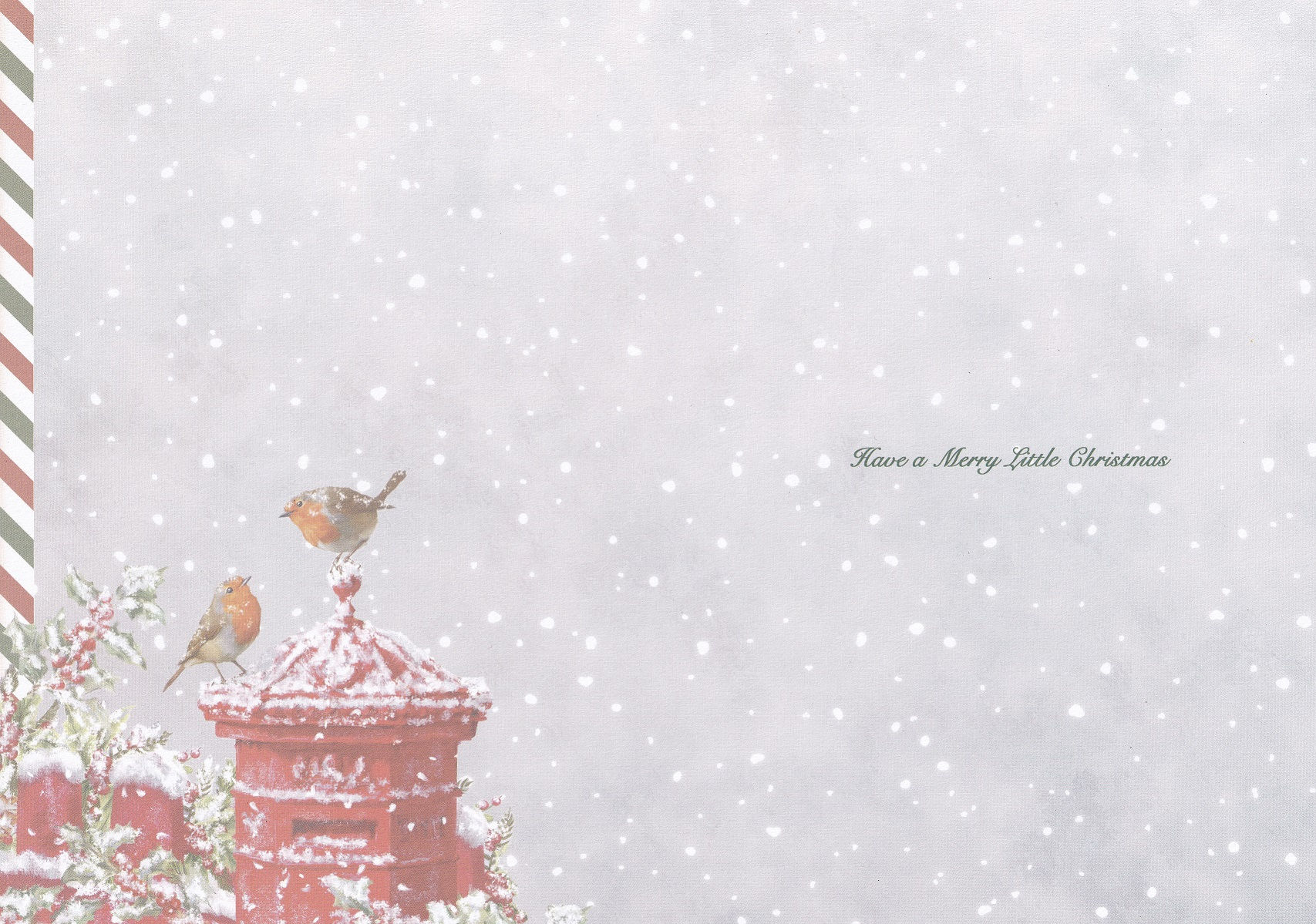 Hunkydory - Christmas A4 Christmas Card Insert