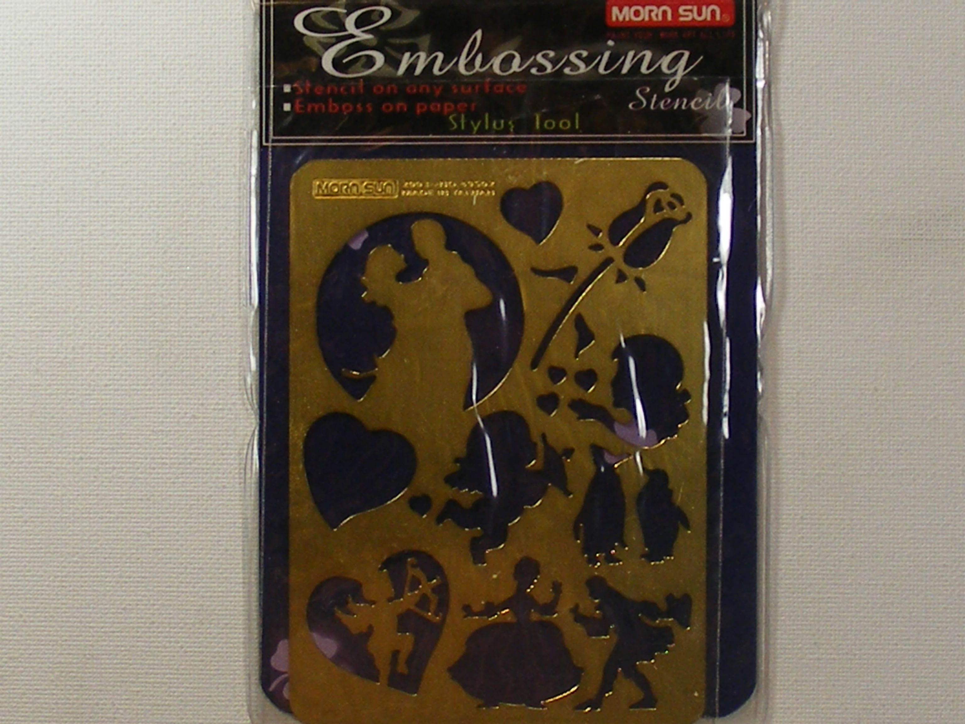 Morn Sun - Solid Brass Stencil - Romance