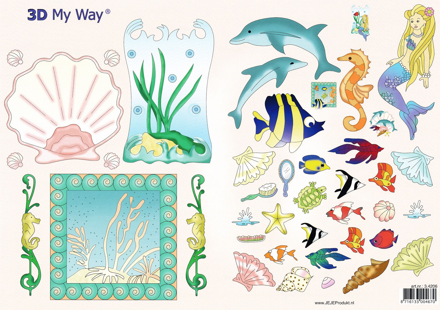 JeJe - 3D My Way - Sealife