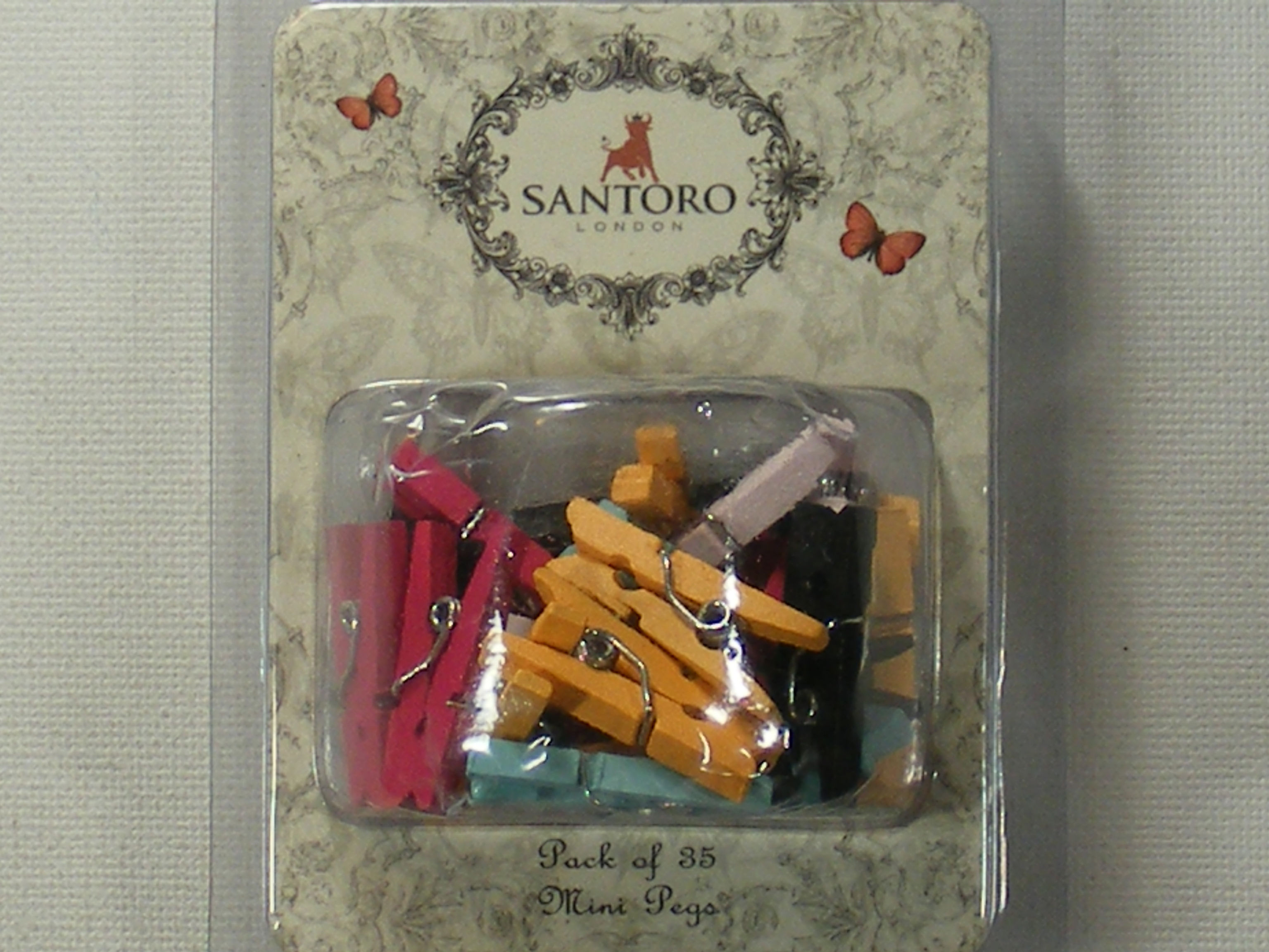 Santoro London - Mirabelle Mini Pegs