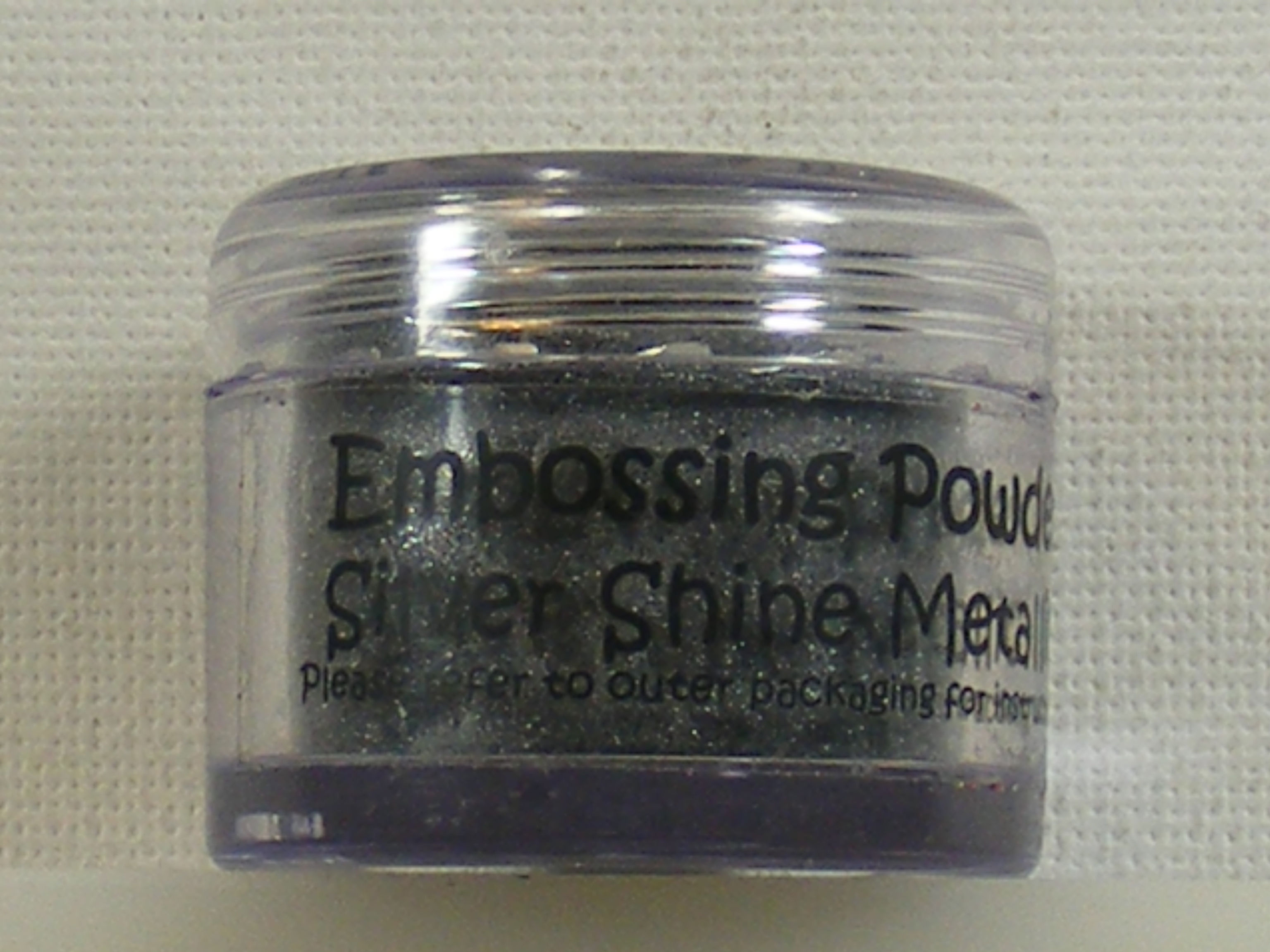 Cosmic Shimmer - Silver Shine Metallic Embossing Powder