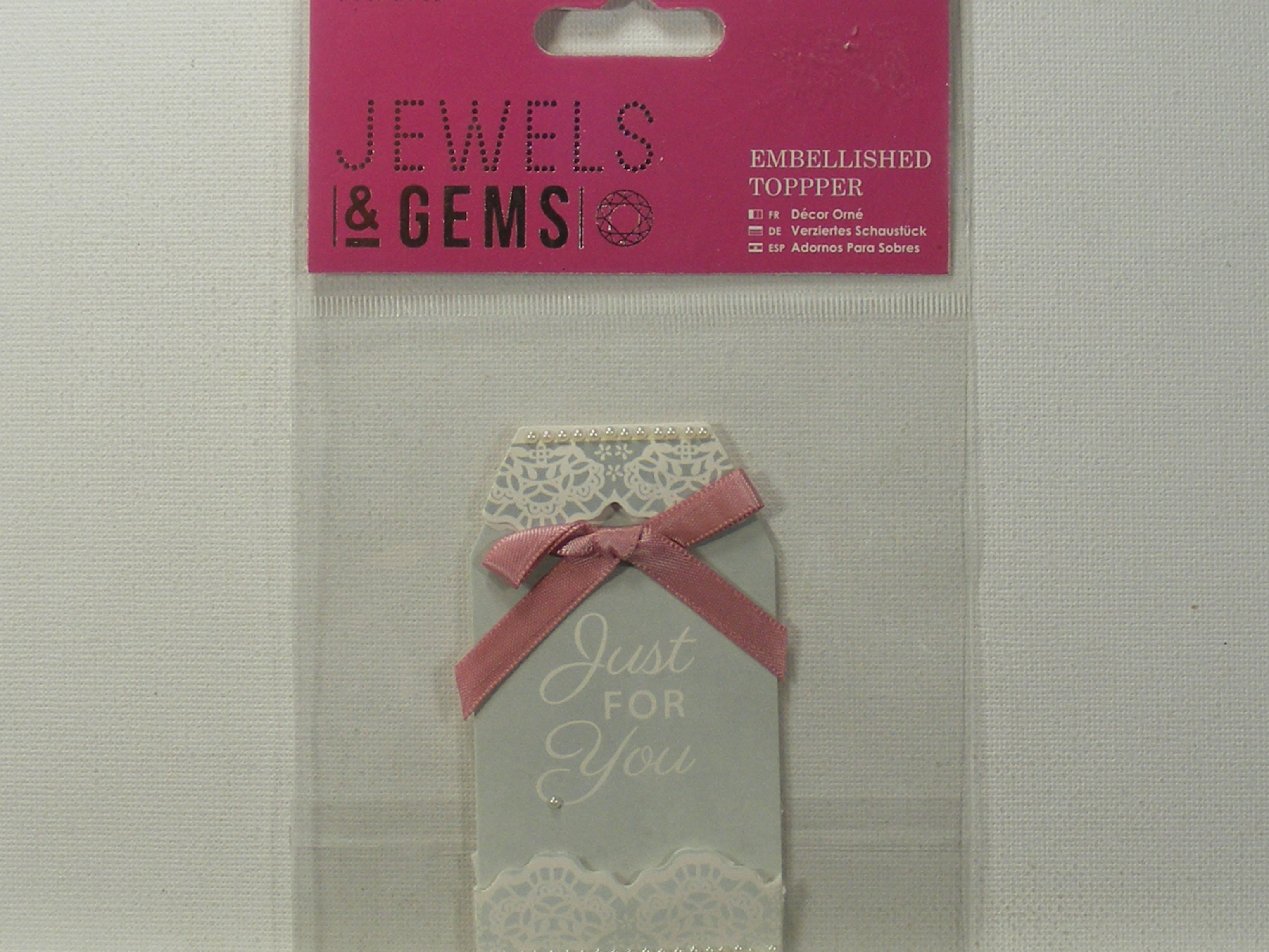 Docraft - Jewels & Gems - Embellished Topper
