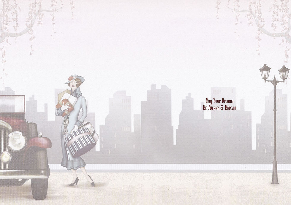 Hunkydory - Christmas A4 Christmas Card Insert