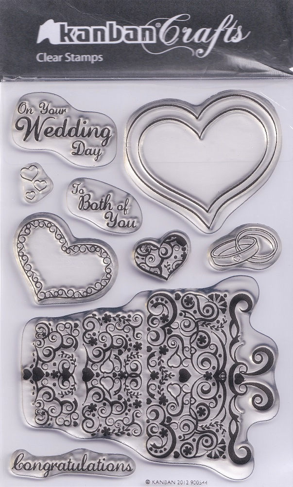 Kanban - Wedding Celebrations Clear Stamps