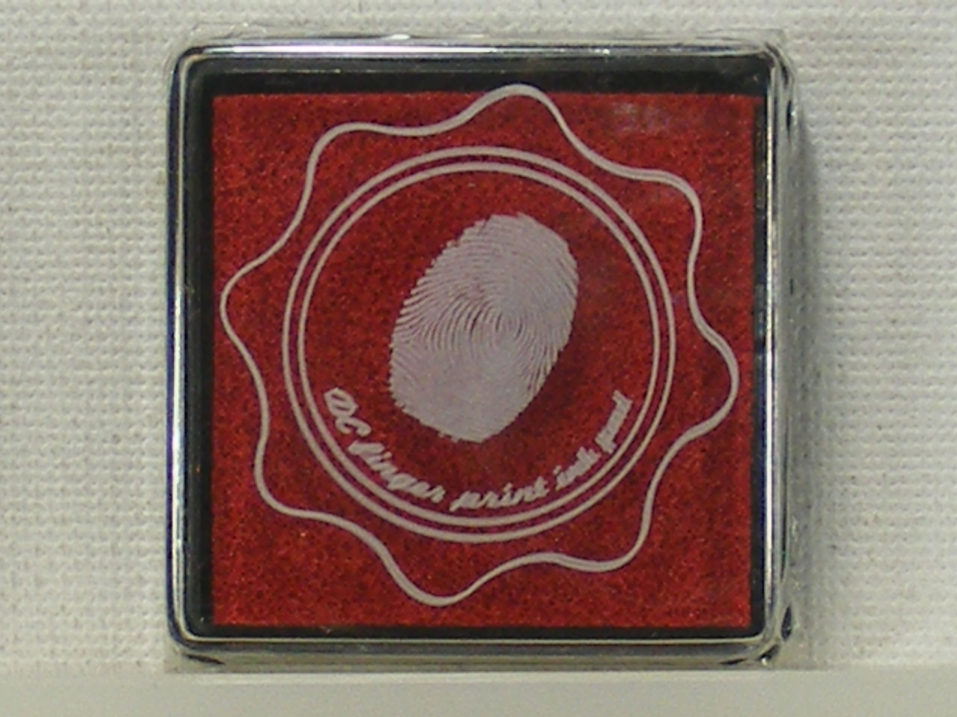 DC - Fingerprint Ink Pad - Red