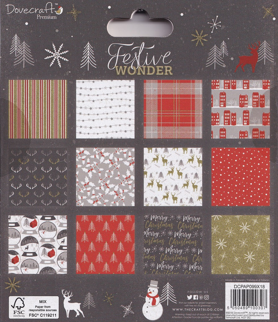 Thumbnail: Dovecrafts - Festive Wonder 6" x 6" Paper Pad