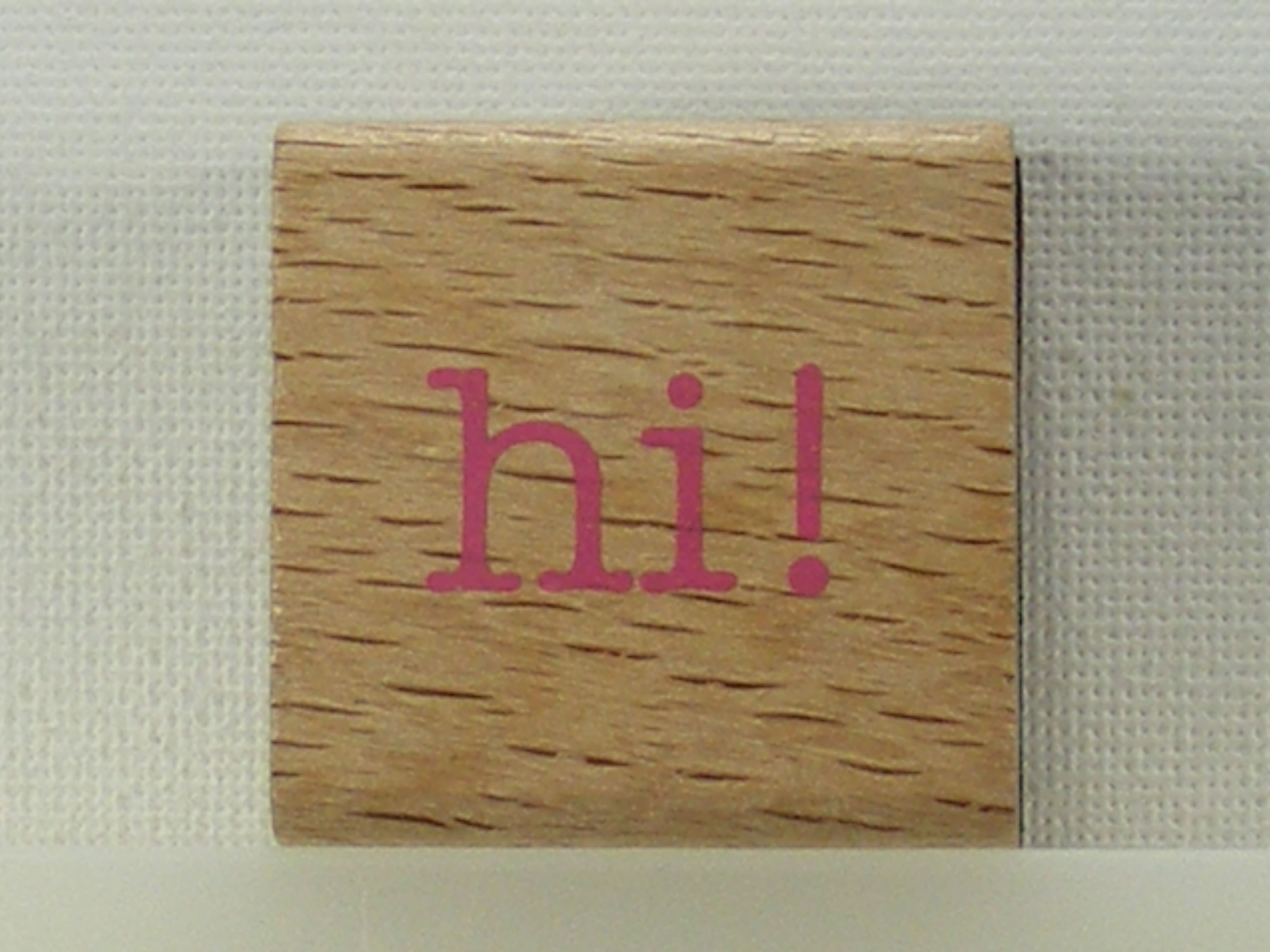 Unbranded - Hi! Rubber Stamp