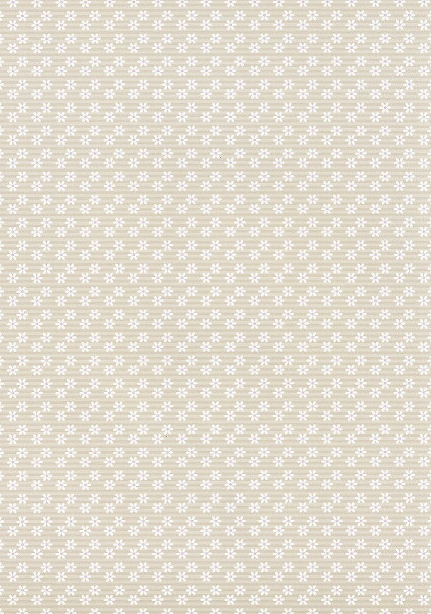 Kanban - Wobbler Fun Ditsy Floral A4 Background Card