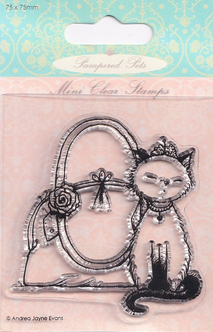 Docrafts - Pampered Pets - Princess Mini Clear Stamp