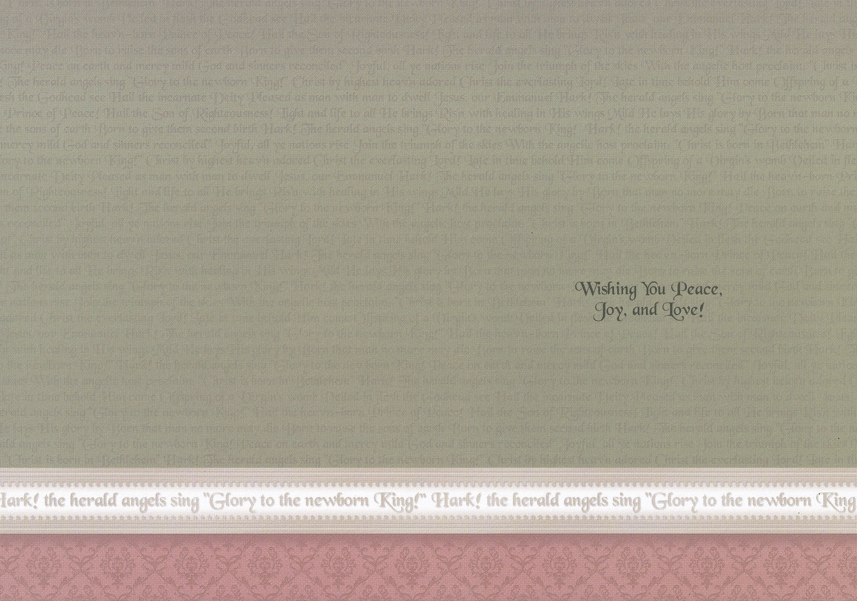 Hunkydory - Christmas A4 Christmas Card Insert