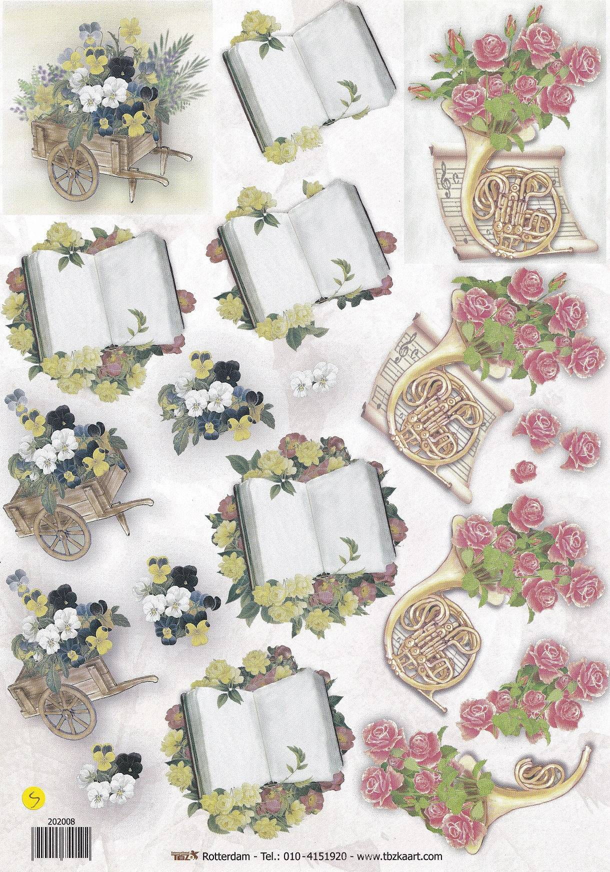 TBZ International - Floral Decoupage
