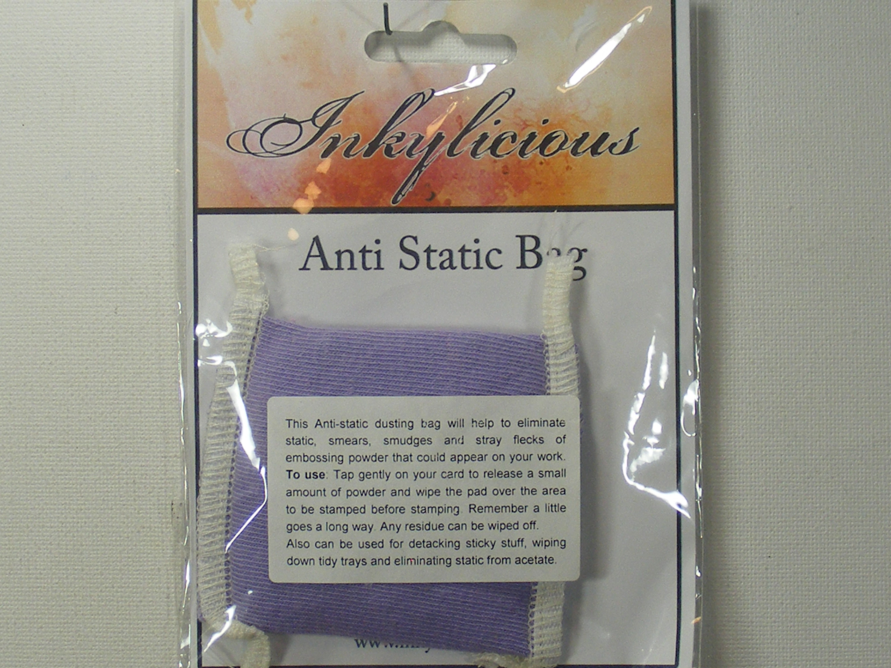 Inkylicious - Anti Static Bag 3" x 2 1/2"