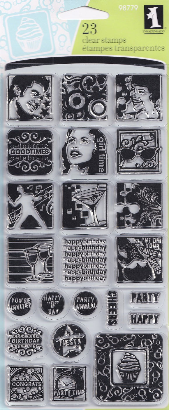 Inkadinkado - Celebrations Clear Stamps