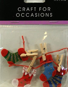 Trimits - Crafts For Occasions - Stocking Garland