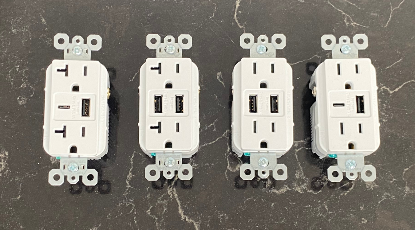 Dimmer and USB Plug Installation