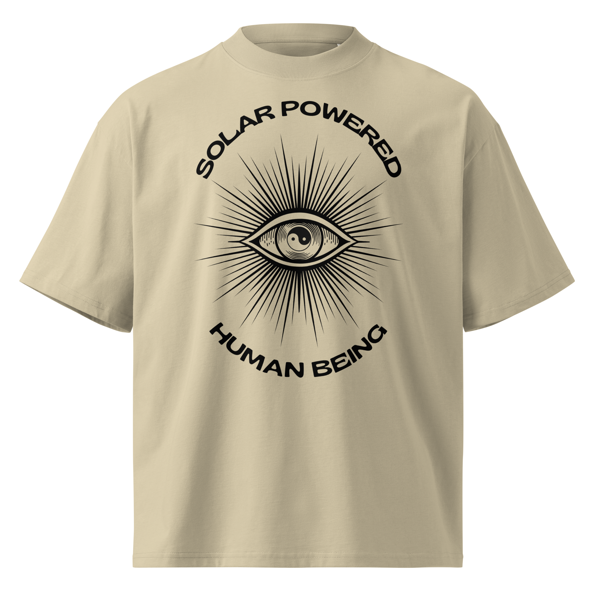 Organic Oversized T "Solar Powered"