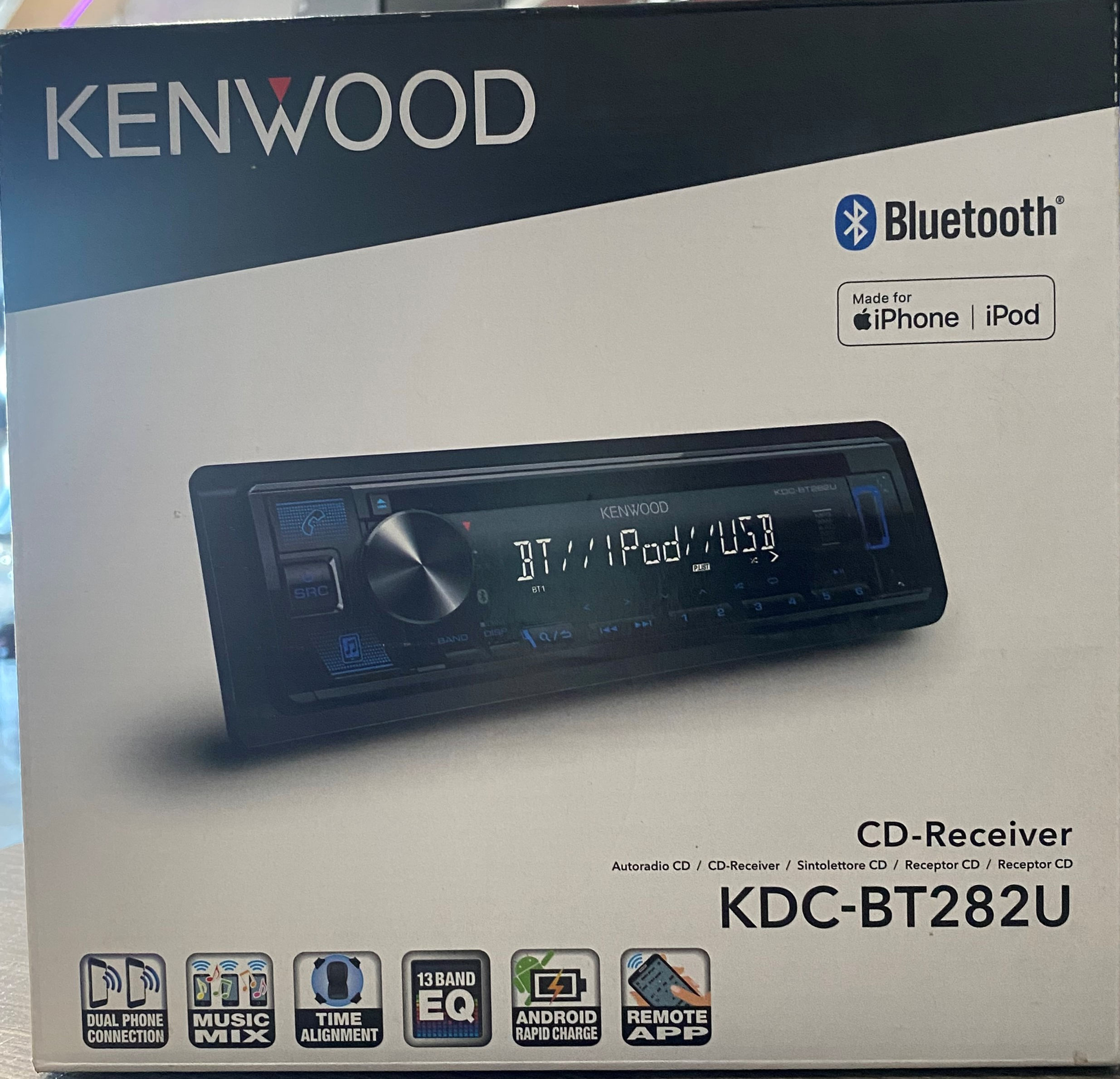 Kenwood Single Din Head Unit