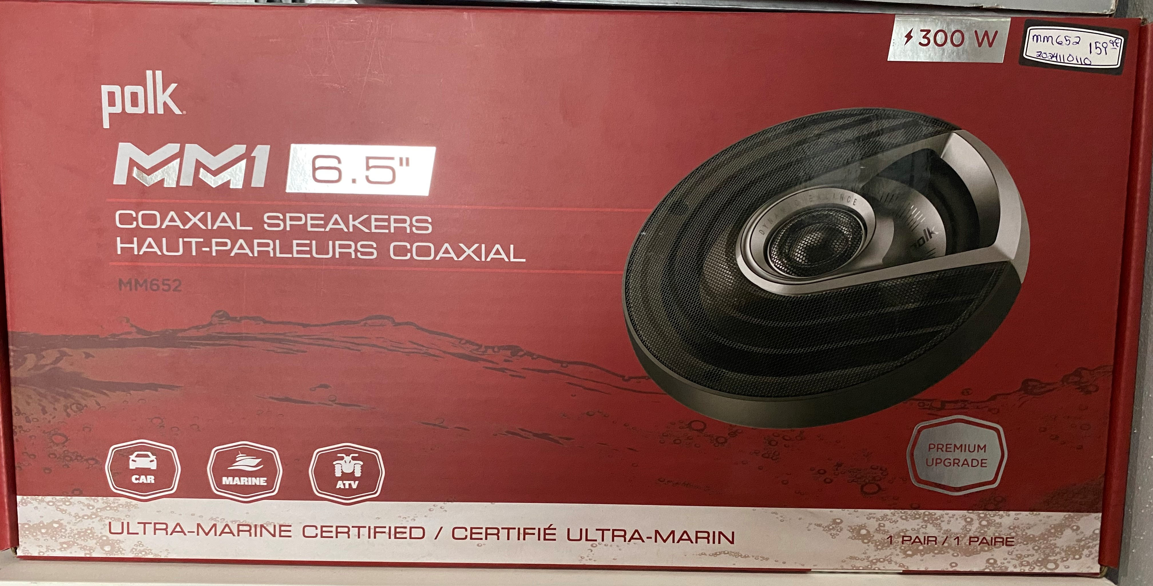 Polk Audio MM652 6.5 Coaxial Marine Speaker