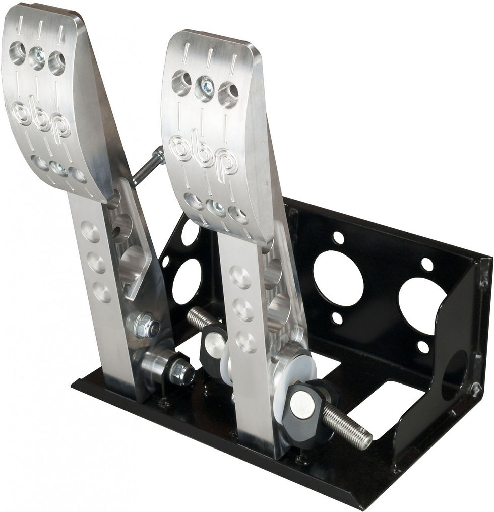 Pro-Race V2 2 Pedal System - Floor Mounted Bulkhead Fit