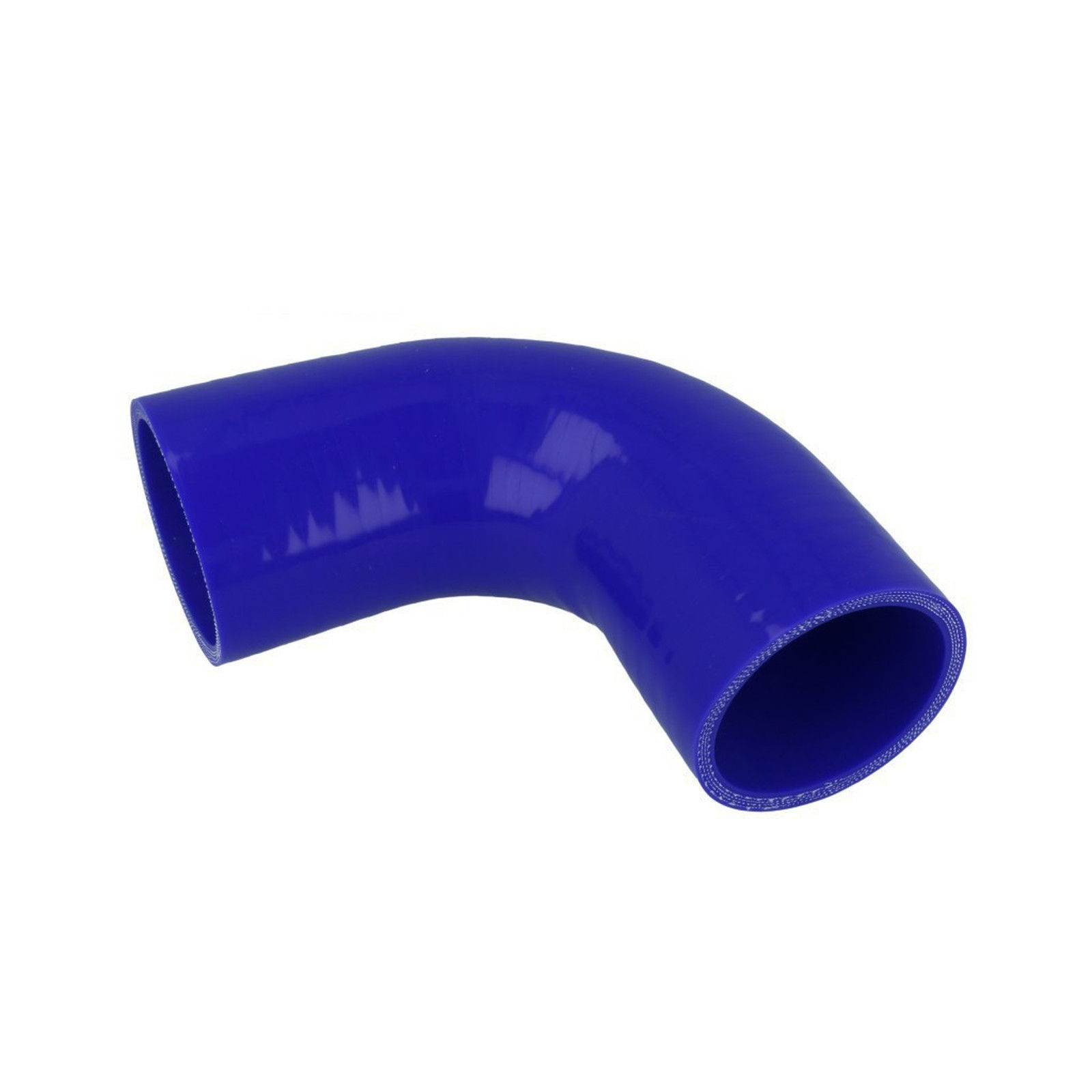 Silicone Elbow 90 Degrees, 38mm (1-1/2") ID, Blue