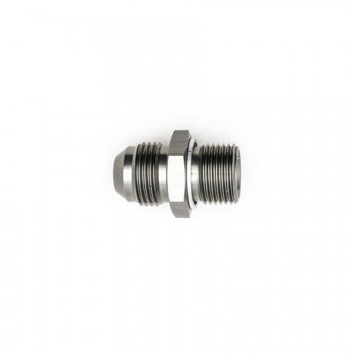 DeatschWerks 8AN Male Flare to M18 X 1.5 Male Metric Adapter incl Crush Washer