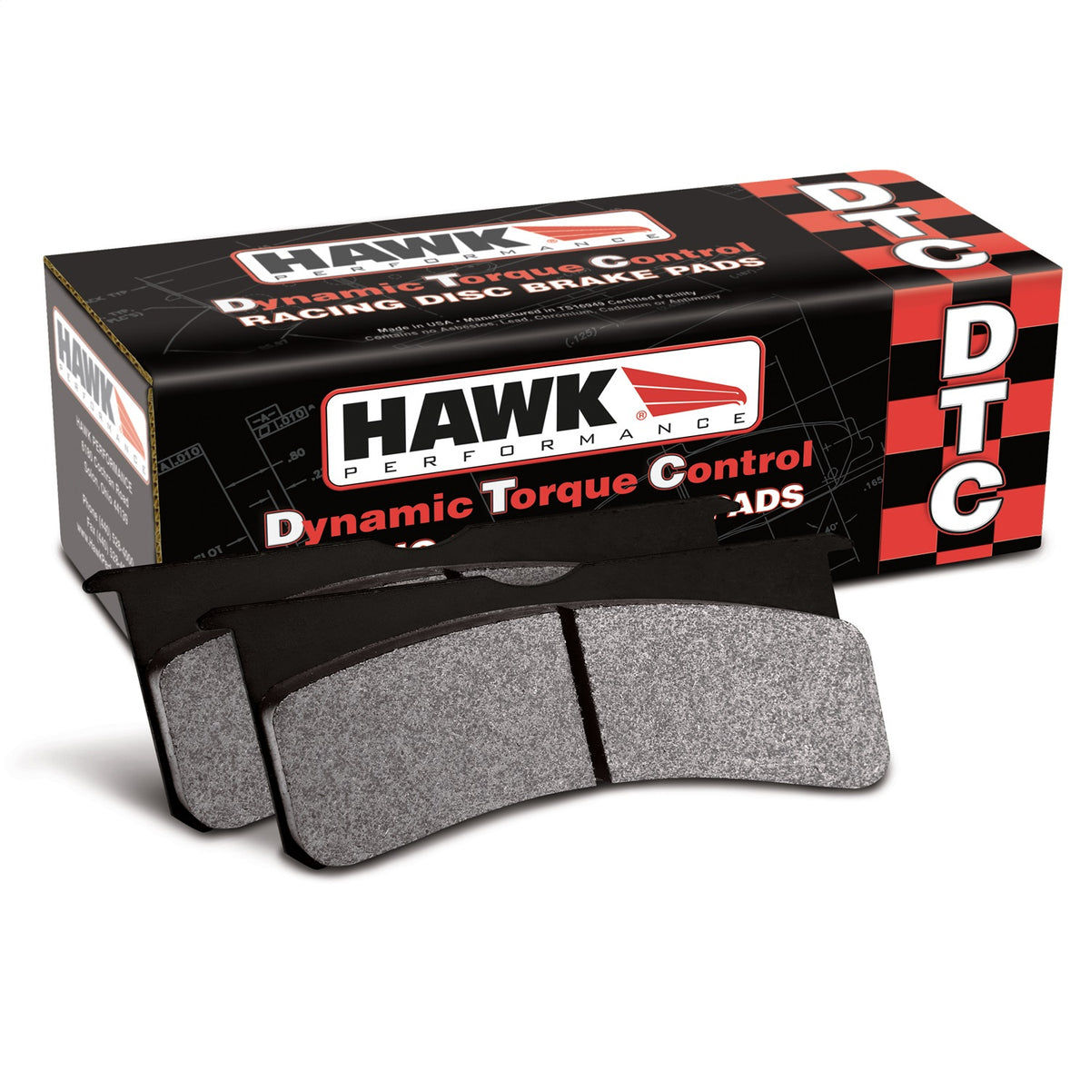 Hawk Motorsport Viper, Mustang, Lotus DTC-30 Compound 17 mm Thick