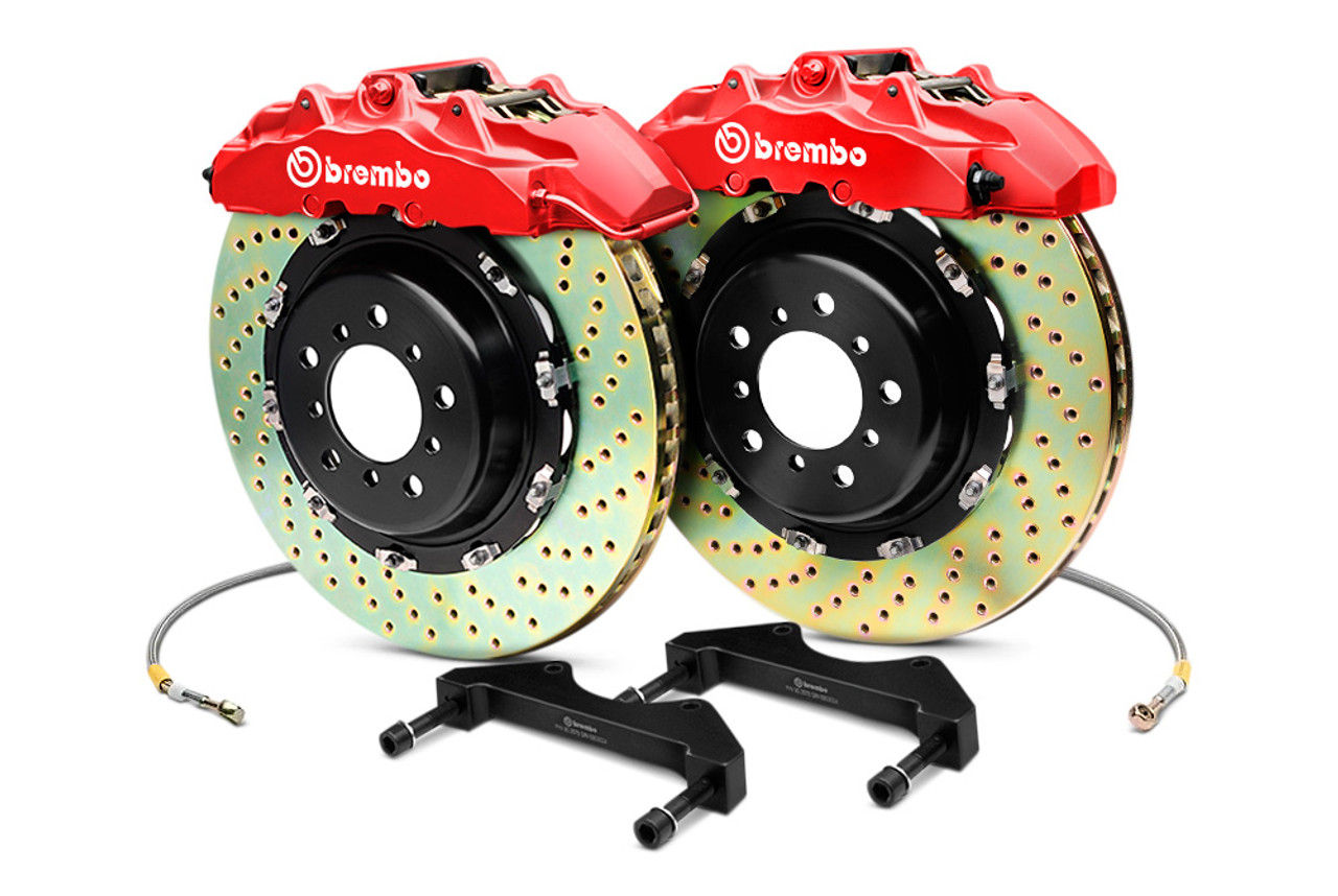 GT Kit  345x28 2-Piece Black Drilled  11+ G25 Sedan 07-08 G35 G35S Sedan 08+ G37