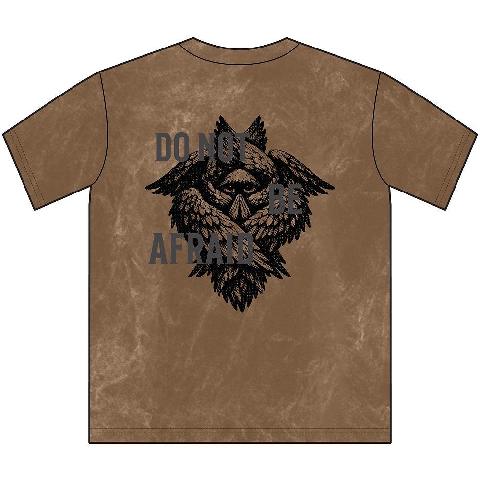 Thumbnail: Vintage 'Don't Be Afraid' Owl T-Shirt