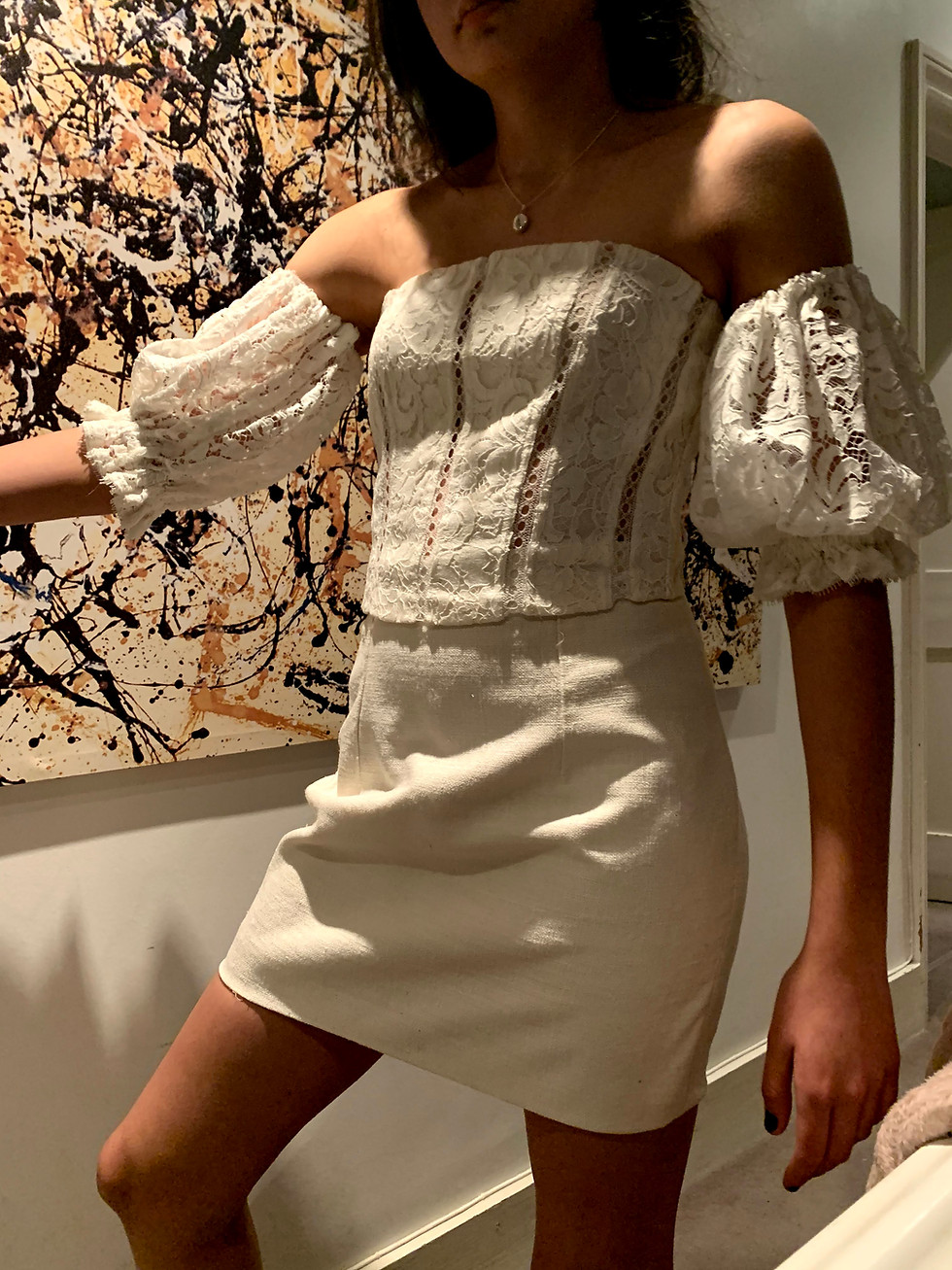 Thumbnail: Gaia Corded Lace Bodice