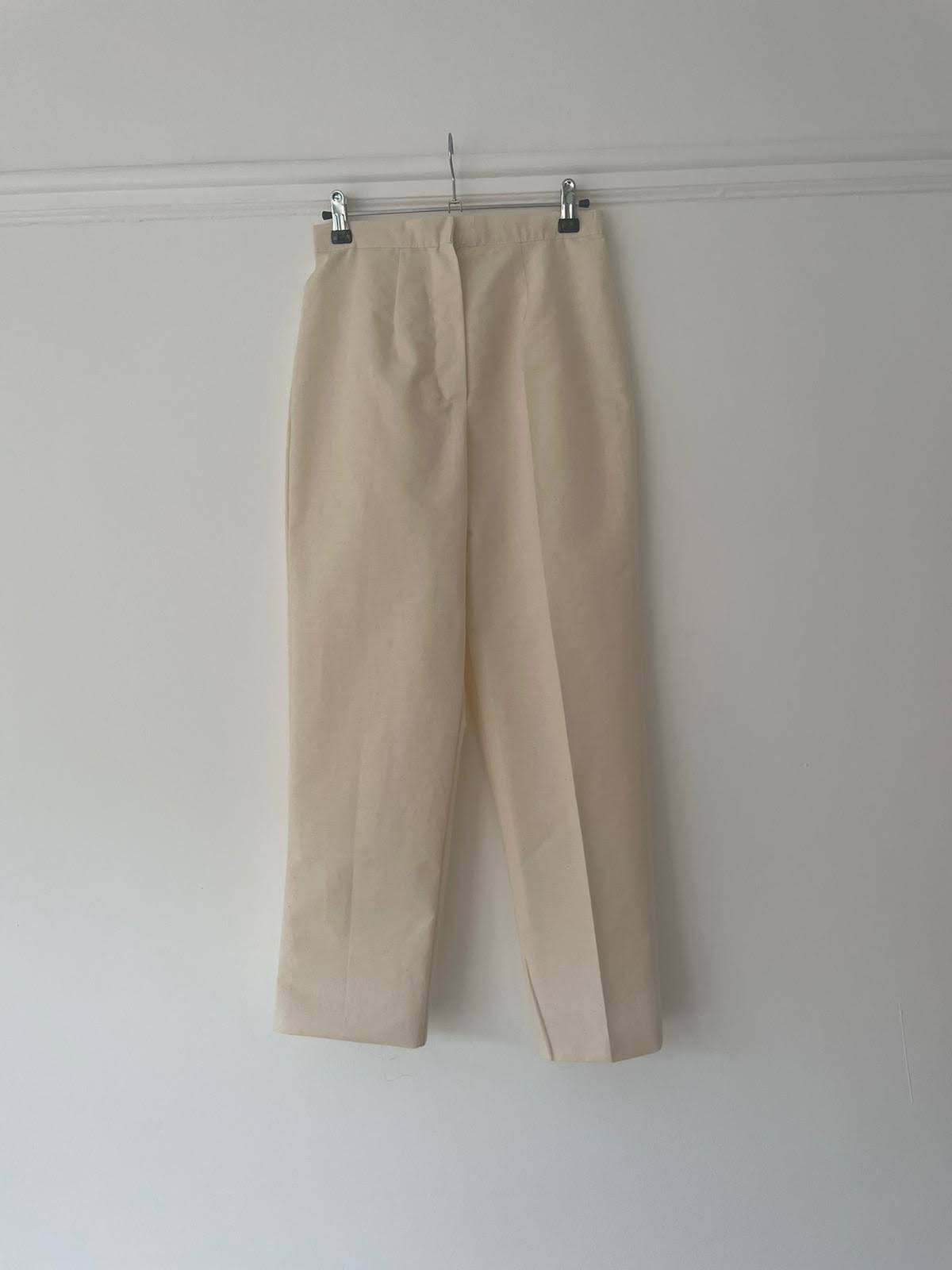 Raw Silk Trousers