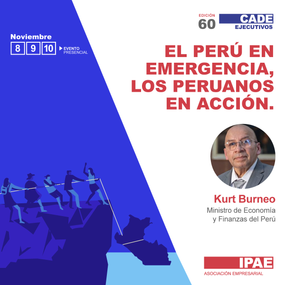 CADEejecutivos: Ministro Burneo y presidente del BCRP expondrán sus planes para reactivar la economí