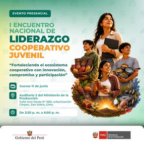 PRODUCE: I Encuentro Nacional de Liderazgo Cooperativo Juvenil