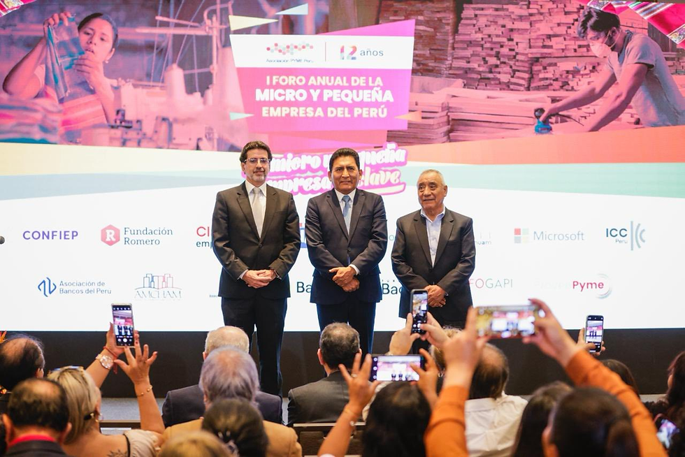 Pyme Perú: I Foro Anual de la Micro y Pequeña Empresa del Perú