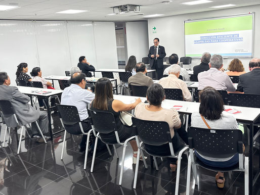 Con éxito se desarrolló el seminario taller: dirección eficiente de asambleas, adopción de acuerdos y elección de directivos en Miraflores (Lima - Perú)