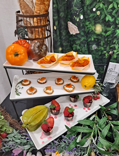 Terra Tovela Catering farm-to-table apps