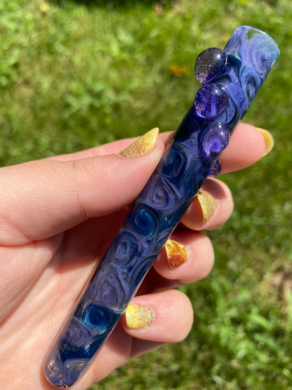 Purple + Blue