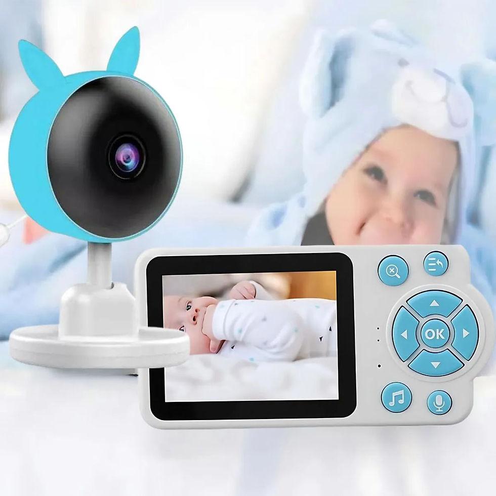 Miniatura: Câmera De Monitor De Bebê Baby Call Voz Eletrônica Sem fio