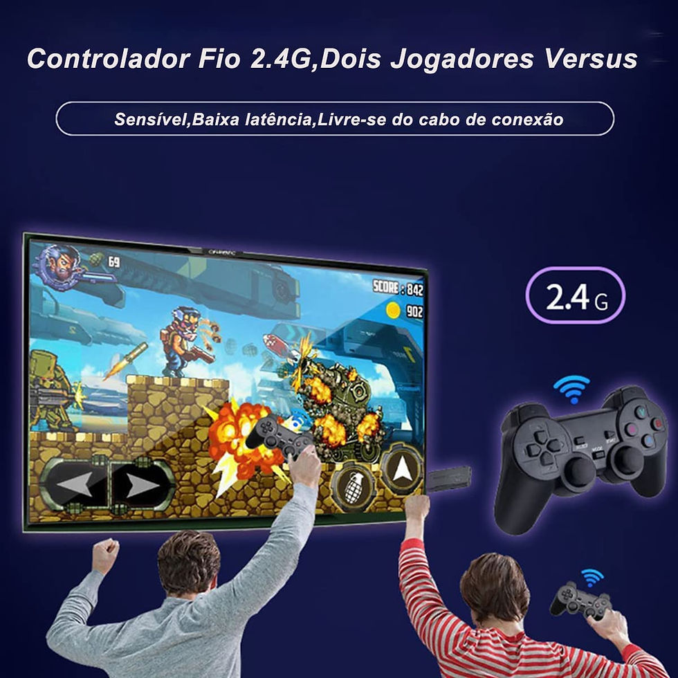 Miniatura: Console Blulory Game Stick Lite 4K Ultra HD 2 Controles Sem Fio