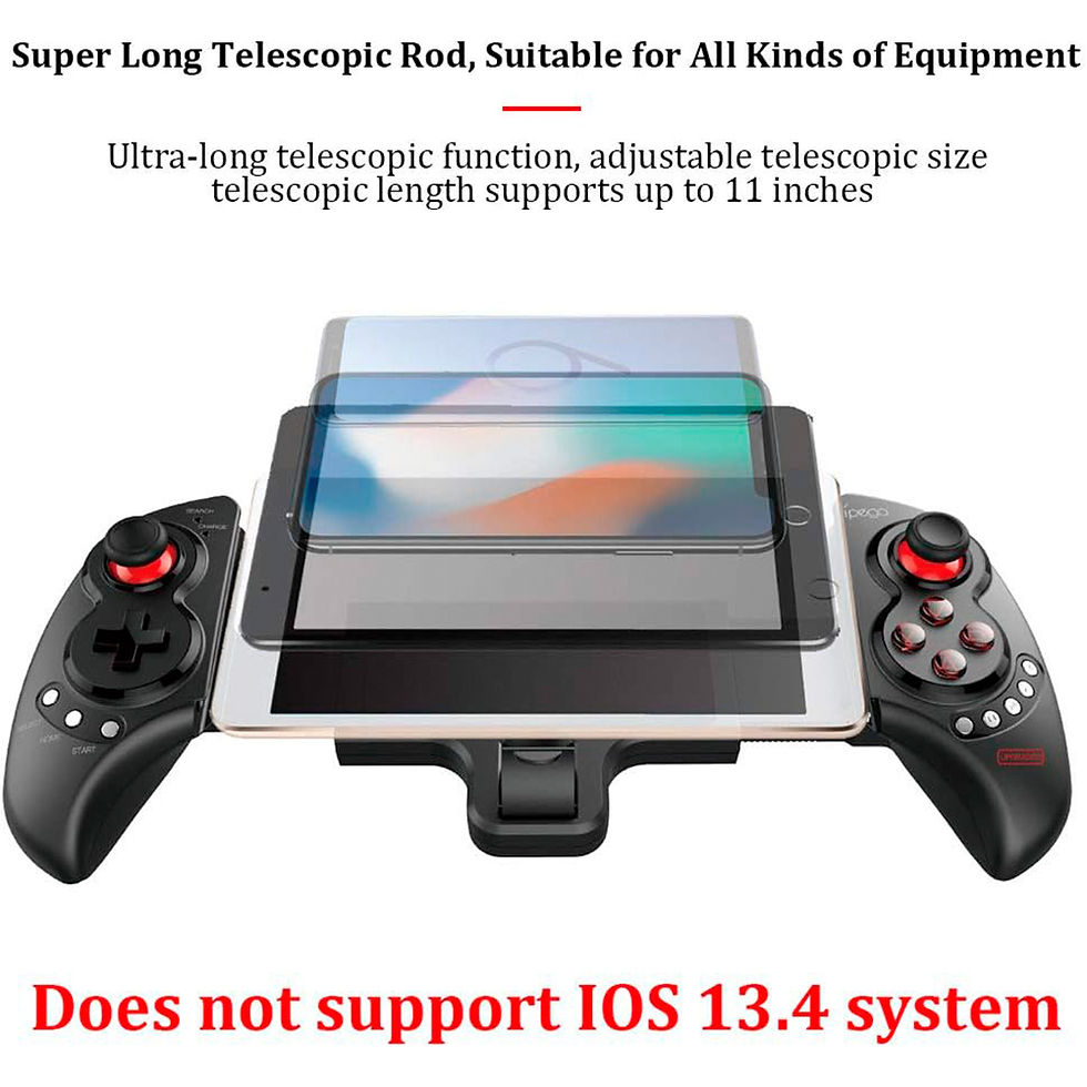 Miniatura: CONTROLE GAMEPAD IPEGA CELULAR IPEGA  ANDROIDE/PC/PS3/IOS11.0/IOS12/IOS13
