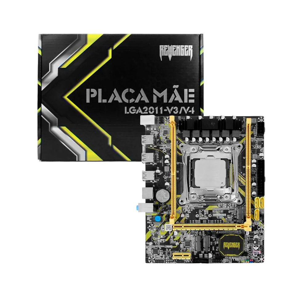Miniatura: Placa-mãe LGA 2011 V3/v4 ES 2660 V3 X99, Processador Intel Xeon Es  Micro-atx, D