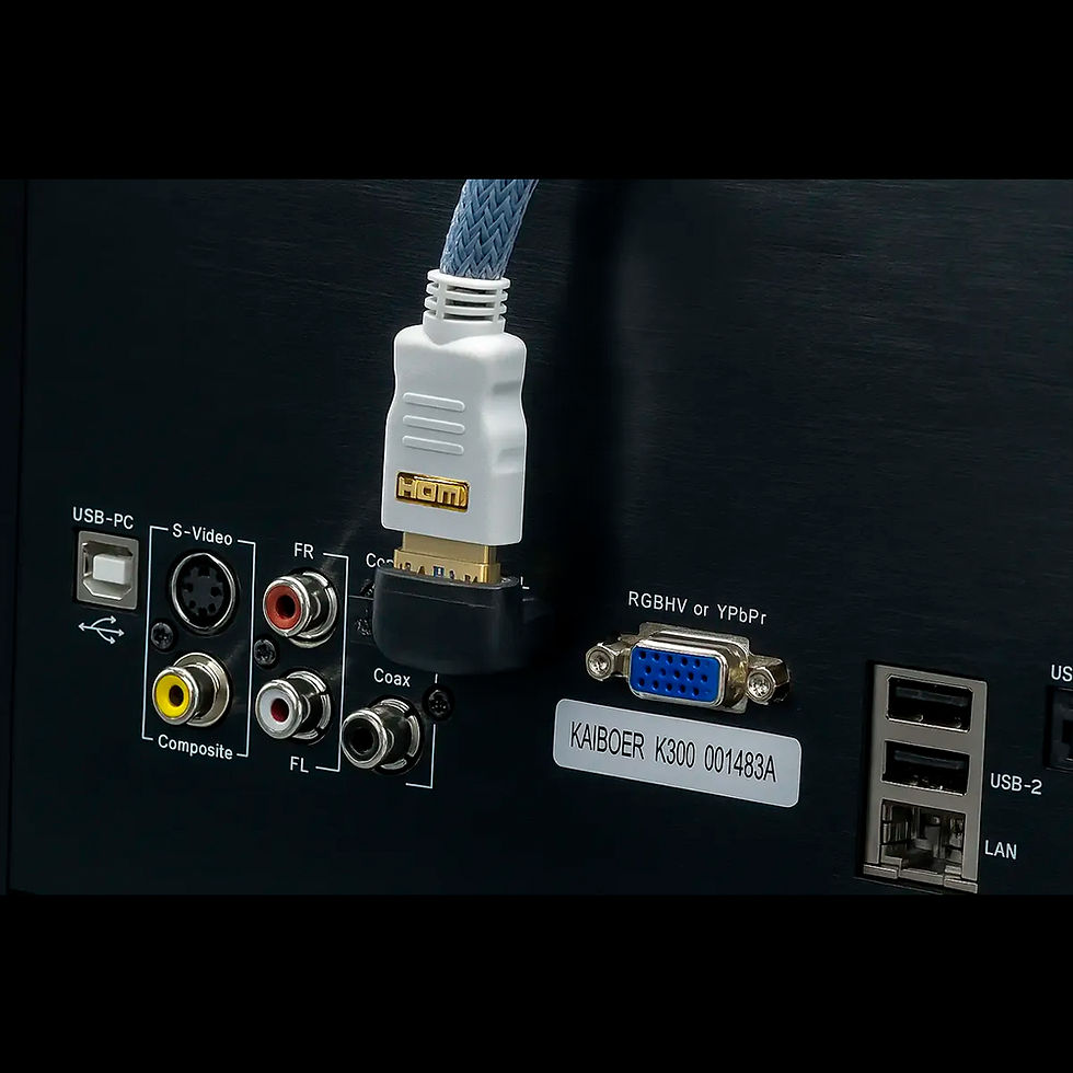 Miniatura: Adaptador HDMI 90° em "L" para Cima Macho x Fêmea