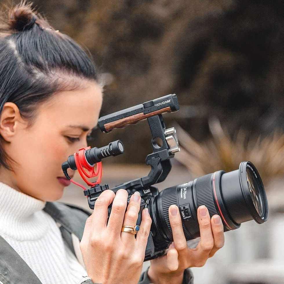 Miniatura: Microfone Shotgun RODE VideoMicro PARA CÂMERAS E GRAVADORES